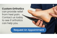 Custom Orthotics Provide Relief From Heel Pain